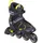 Inline Skate Schwarz/Gelb 43,5