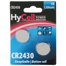 HyCell Knopfzelle CR 2430 300 mAh 2 St.