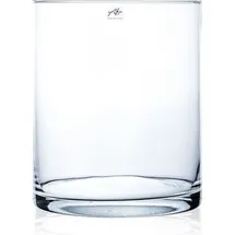 SANDRA RICH Vase CYLI zyl. h.40cm d.25cm - Transparent