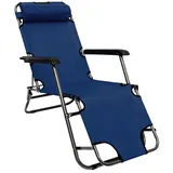 AMANKA Campingliege 155x60 Blau