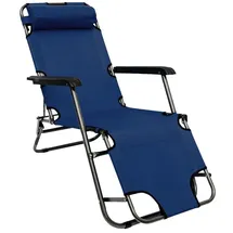 AMANKA Campingliege 155x60 Blau