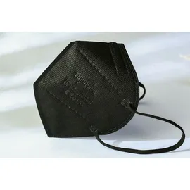 EUROPAPA 20x FFP2 Schwarz Masken 5-Lagen einzelnverpackt CE Zertifiziert