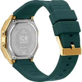 ICE-Watch Ice Digit Retro Verdigris - Blaue Damenuhr mit Plastikarmband - 022069 - Grün