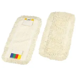 Cleankeeper Laschenmopp, Wischmop, 65% Baumwolle, 35% Polyester, Breite: 50 cm, Farbe: natur