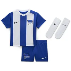 Hertha BSC 2024/25 Stadium Home Nike Replica Fußballtrikot-Set für Babys und Kleinkinder - Blau, 9-12M