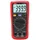 UNI-T Multimeter UT136C+ Digitalmultimeter mit Kabeln, Spannungs- und Strommessung, inklusive Messleitungen rot