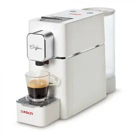 Polti Coffea S15W Kapselmaschine Silber/Weiß