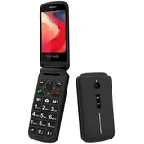 simvalley MOBILE Handy: 4G-Senioren-Klapphandy mit 2,8"-Farbdisplay, Garantruf Easy, BT 5 (Mobiltelefon, Telefone)