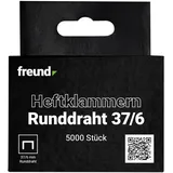 Freund Heftklammern Runddraht 37/6