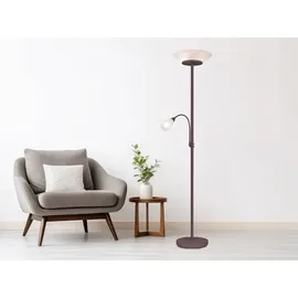 meineWunschleuchte Deckenfluter Rostoptik 180cm Weiß