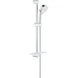 GROHE Tempesta Cosmopolitan 100 - Brausegarnitur (wassersparend, 3 Strahlarten, perfektes Strahlbild, Antikalk- System), chrom,