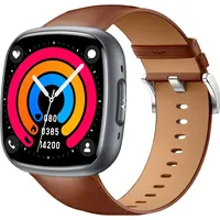 Knauermann Neo 2 BT 42 mm Edelstahlgehäuse braun Lederarmband