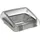 Dometic Micro Heki Dachhaube 28 x 28 cm Weiß