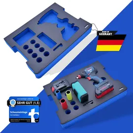 schwäble Schaumeinlage Schaumstoffeinlage Bosch Akku-schlagschrauber Gdx18v-210 - Schwäble