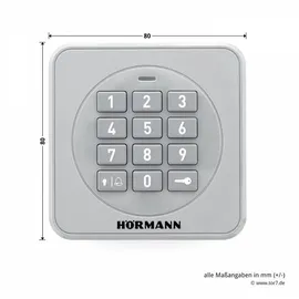 Hörmann Funk-Codetaster FCT3-1 BS 868 MHz, Steuerung Torantriebe Garagentore