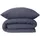 SCHIESSER Molly Uni Indigo 135 x 200 cm + 80 x 80 cm