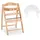 hauck Arketa Hochstuhl mit Klick-Spielbrett (ohne Spiel), Beech