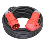 CEE Starkstromkabel 400V 16A 5x1,5mm2 H07RN-F mit MENNEKES Stecker und Kupplung -20m-