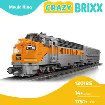 Mould King EMD F7 WP Diesel Lokomotive 1751-tlg. 12018