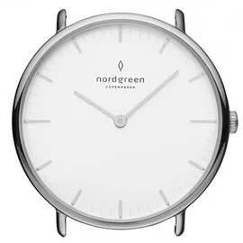 Nordgreen Native Quarz Edelstahl 32 mm NR32SILEBLXX