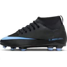 Nike Mercurial Superfly 10 Club MG Fußballschuhe Kinder black/ice blue 38