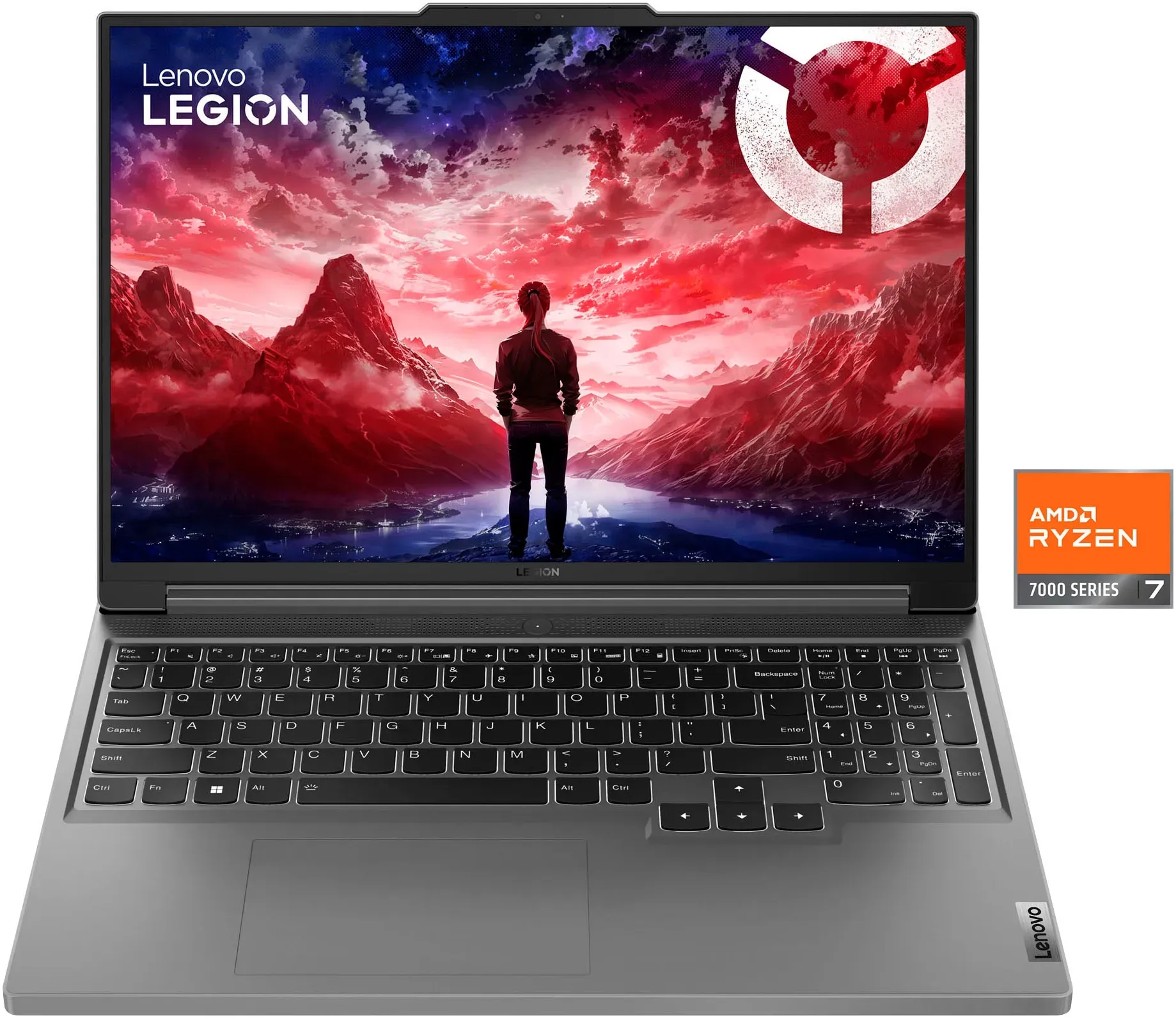 LENOVO Gaming-Notebook "Legion Slim 5 16ARP9" Notebooks Gr. 16 GB RAM 512 GB SSD, Ryzen 7, Windows 11 Home, grau (luna grey) Bestseller