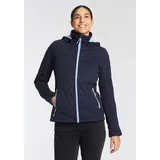 ICEPEAK Softshelljacke »D SOFTSHELLJACKE BOISE«, Gr. 46, blau Damen Jacken Wasserdicht & Winddicht