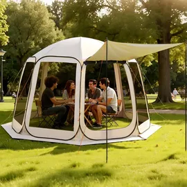 Vevor Campingzelt Pop-Up Beige