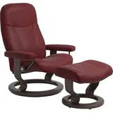 Stressless Stressless® Relaxsessel »Garda«, mit Classic Base, Größe L, Gestell Wenge rot