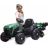 Jamara Ride-on Traktor Super Load mit Anhänger grün (460896)