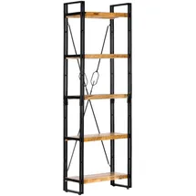 vidaXL Bücherregal 5 Fächer 60 x 30 x 180 cm Braun