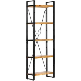 vidaXL Bücherregal 5 Fächer 60 x 30 x 180 cm Braun