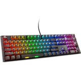 Ducky One 3 Aura Black Gaming Tastatur, RGB LED - MX-Red (US) (DKON2108ST-RUSPDABAAAC1)