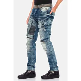 Cipo & Baxx CD-523 Regular Fit Blau 33/34