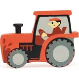 Tender Leaf Toys Holztier Traktor (MQ6)