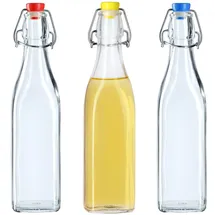 Kadax Universale Flasche mit Bügelverschluss 500 ml 3 St.