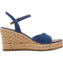 TAMARIS Keilsandaletten Damen Blau 39