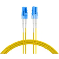 EFB IPL-DF-LCULCU-2-0300 INFRALAN® Duplex Jumper LC-LC OS2, LSZH, gelb,