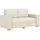 vidaXL 2-Sitzer Sofa Leinen 160x78x84 cm