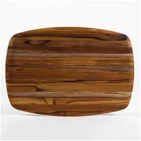 Teakhaus Schneidebrett Elegant Holz 1 41 x 28 x 1,5 cm Braun