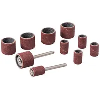 Silverline Schleifhülsen für Rotationswerkzeuge 6,35 mm und 12,70 mm
