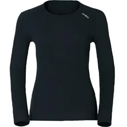 Odlo Damen BL Top Crew Neck Longsleeve schwarz