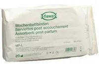 FLAWA® Serviettes post accouchement Serviette hygienique 10 pc(s)