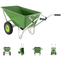 Trutzholm 2-Rad Schubkarre XL 200 l Grün