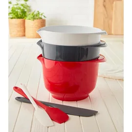 Birkmann Schüssel B 26 cm COLOUR KITCHEN, B 24 cm - Dunkelgrau - PET-Kunststoff - 3 Liter