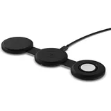Satechi OntheGo 3-in-1 Wireless Charger Black