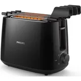 Philips Daily Collection HD2583/90 Toaster 8 Programme 2 Fächer