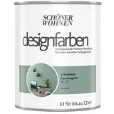 SCHÖNER WOHNEN-Farbe Wandfarbe Designfarbe  (Erhabenes Agavengrün, 1 l, Matt, Konservierungsmittelfrei)