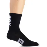 Fox 6" Flexair Merino Socken-Schwarz-S-M