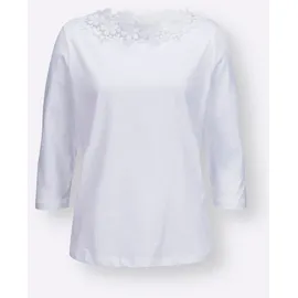 Classic Basics 3/4-Arm-Shirt Weiß 38